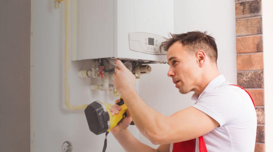 Local tankless water heater installation in Falls City, NE